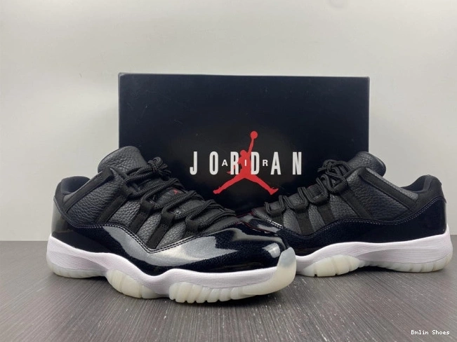 Bmlin Shoes Low 72-10 AV2187-001 Jordan 11 Air Retro 0726